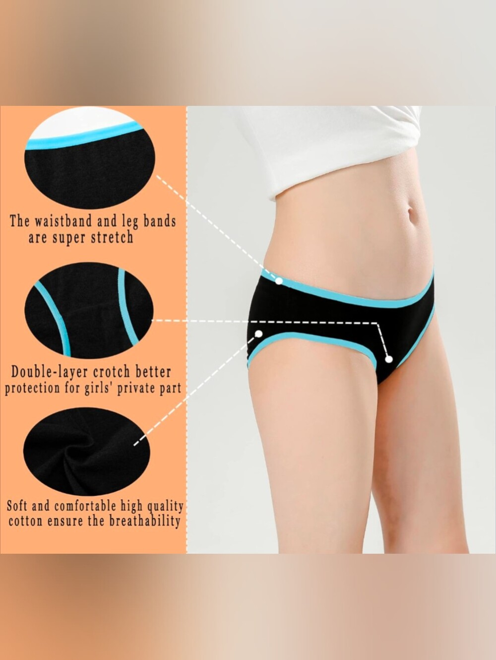 MultiColor Teens Underwear - Picture 2 of 6